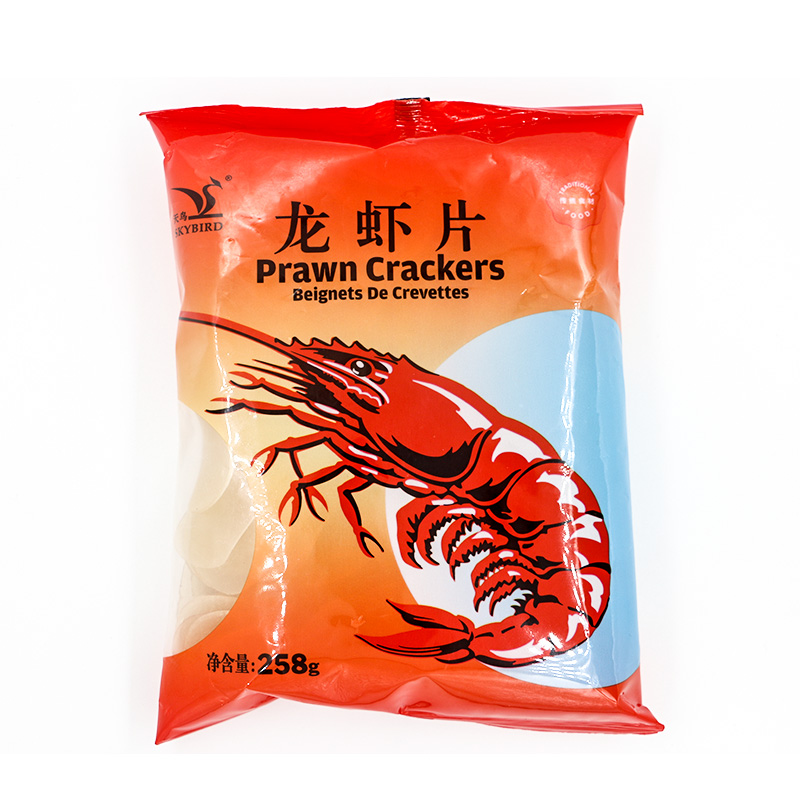 “天鳥(niǎo)”牌蝦片258g 白